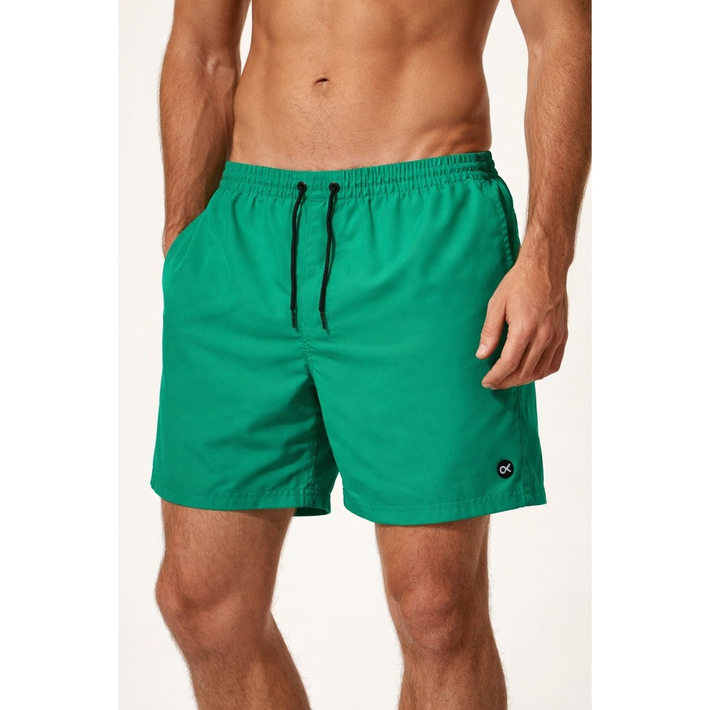 Outerknown Nostalgic Volley Swim Trunk NWT XL Board Shorts Kelly Green St Paddys